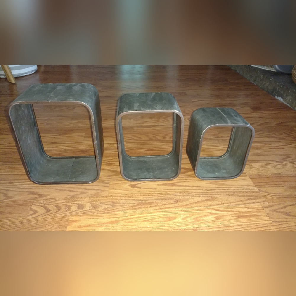 Galvanized Metal Shelves